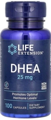 Life Extension DHEA25, 100 cápsulas