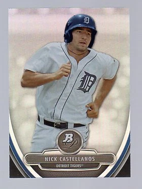 2013 Bowman Platinum Prospects #BPP15 Nick Castellanos RC Rookie Card - Image 1 of 2