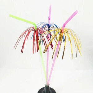 100pcs Disposable Cocktail Drinking Straw Decorative Fireworks Straws for Party - Picture 1 of 15