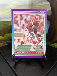 1990 Score Chris Martin #447 Football Card