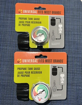 2 Brand New Char-Broil Universal Propane Tank Gauges And Valve Connection - Image 1 of 4