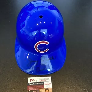 Jimmy Qualls Signed Full Size Chicago Cubs Baseball Helmet 1969 Cubs JSA COA - Picture 1 of 5