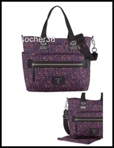 MARC JACOBS MIXED BERRIES PRINTED BIKER BABY DIAPER BAG W/CHANGING PAD NWT $320 - Picture 1 of 7