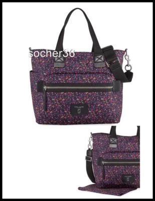 MARC JACOBS MIXED BERRIES PRINTED BIKER BABY DIAPER BAG W/CHANGING PAD NWT $320 - Image 1 of 4