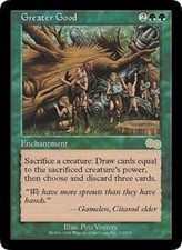 Greater Good 1x MtG Urza's Saga ENGLISH SP/NM
