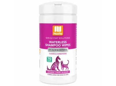 Nootie Waterless Shampoo Wipes for Dogs & Cats - Cherry Blossom, 70 Pack - Image 1 of 4