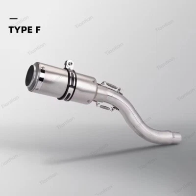 Silenciador de tubo de escape de enlace medio para motocicleta Triumph Daytona 675R 2006-2012 Foto 1 de 3