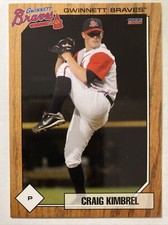 Craig Kimbrel 2010 Choice Gwinnett Braves Rookie Card #14 (3651) 