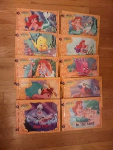 Large Lot Disney The Little Mermaid Treasure Chest Books 1992 Collectors - Picture 1 of 1