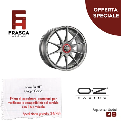 Cerchi in Lega OZ Racing Formula HTL Grigio Corsa Audi A3 S3 TT Sportback - Imagen 1 de 3