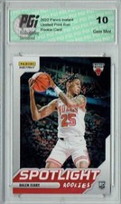 Dalen Terry 2022 Panini Instant #RS-18 Spotlight 1/965 Rookie Card PGI 10