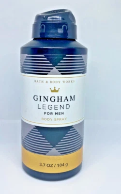 Bath and Body Works GINGHAM LEGEND BODY SPRAY  3.7 OZ / 104 G - Image 1 of 2