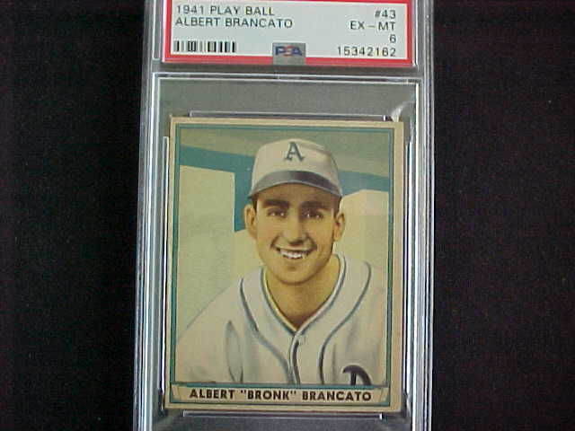 1941 Play Ball  Cecil Travis  #48  PSA 7 NM