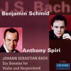 Johann Sebastian Bach Bach: 6 Sonatas For Violin And Harpsichord (Cd)