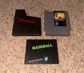 Baseball (Nintendo Entertainment System NES, 1985) + Manual