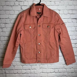 Vintage J Crew leichte Canvas Chore Barn Jacke terrakotta Damengröße Small - Bild 1 von 10