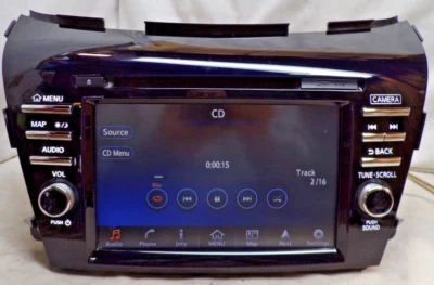 15 16 Nissan Murano Non-Bose Radio Cd Navigation & Card 259159UA0A SCN41 - Image 1 of 4