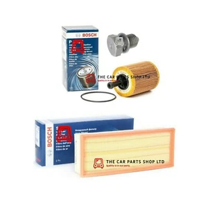 BOSCH SERVICE FILTERS KIT FOR AUDI A3 2.0 TDI MK2 BOSCH OIL & BOSCH AIR FILTER - Picture 1 of 1