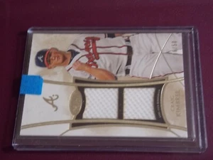 MAGLIA 2014 Topps Tier One Baseball Dual Relic #DR-CKI Craig Kimbrel 6/50 - Foto 1 di 2