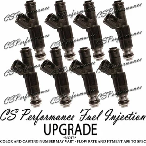 Bosch III 4-Hole Upgrade Fuel Injectors Set (8) for 1999-2000 Dodge Jeep 4.7L V8 - Picture 1 of 1