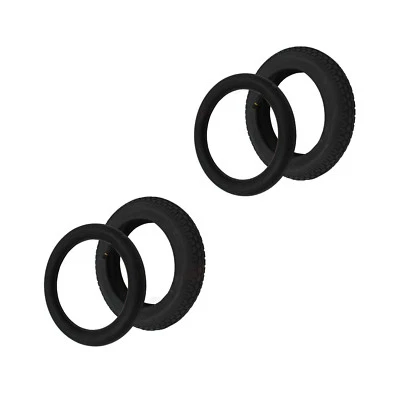 STRICKER-ROLLEN 2x Set Reifen + Schlauch 12.1/2 x 2.1/4 AV Kinderwagenreifen Fahrradreifen A1