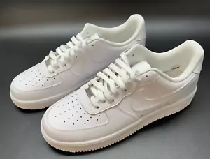 Nike Air Force 1 Low '07 Triple White CW2288-111 Men's - Size 12 Basketball - Picture 1 of 11