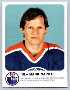 Mark Napier 1985-86 Edmonton Oilers Red Rooster - Picture 1 of 1