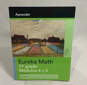 EUREKA MATH / SPANISH LANGUAGE STUDENT WORKBOOK / GRADE 1 LEARN MODULE 4 & 5 - Picture 1 of 4