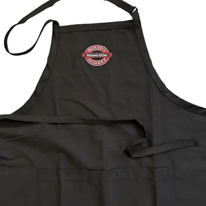 Boston Market Adult Logo Apron Employee Uniform Work Chef Black - Picture 1 of 13
