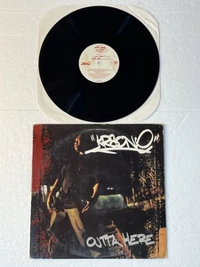 Outta Here by KRS One (1993 Jive/Zomba 33 RPM 12” Vinyl Single) DJ Premier - Picture 1 of 3