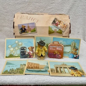 Cherished Teddies - 2001 - Membears Pack - inkl. T. James Bear - & Postkarten - Bild 1 von 14