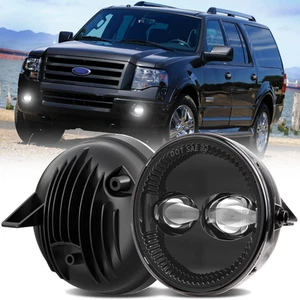 Pair LED Fog Lights for 2007-2014 Ford Expedition 2011-2014 F-150 Bumper Lamps - Picture 1 of 9