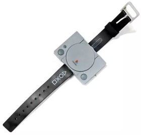 PlayStation Sega Saturn VS Watch Retro Game Console LCD Flip Cover Wristwatch