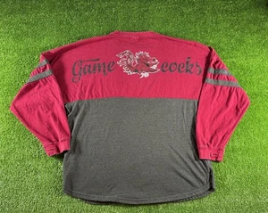 T-shirt vintage University of South Carolina Gamecocks XL manica lunga Y2K anni 90 - Foto 1 di 12