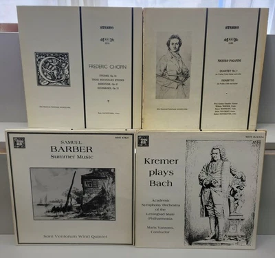 Musical Heritage Society MHS Of 20 Vinyl Records VG Chopin Prokofiev Bach  - Image 1 of 4