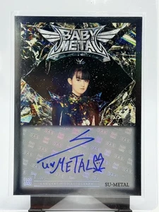 BABYMETAL x GAS Metal Fourth COMPLEX SU-METAL Auto Autograph Signed /40 Card - Picture 1 of 2