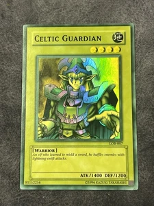 Yu-Gi-Oh! Celtic Guardian LOB-007 Max Faded Misprint Error - Picture 1 of 3