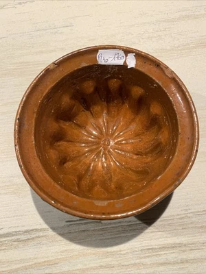 Ancien Moule A Gâteau Terre Cuite  Kouglof Alsace Art Populaire (56) - Photo 1/4