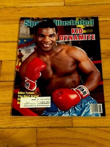 1/6/86 PRISTINE Sports Illustrated Mike Tyson 1st Cover NM! - Picture 1 of 4