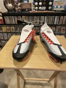 NEW Nike Vapor Edge Pro 360 Men’s 12 Cleats Orange/White Ghost Laces DV0778-004 - Picture 1 of 6