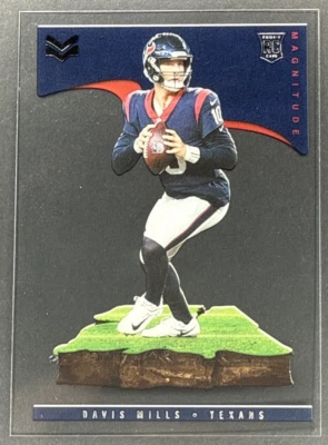 2021 Panini Chronicles #MAG-14 Davis Mills Magnitude card - Image 1 of 2