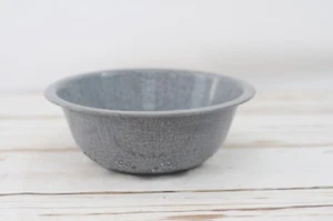 Vintage Sieb grau Granitgeschirr Granitgeschirr Emaillegeschirr Sieb #3 - Bild 1 von 6
