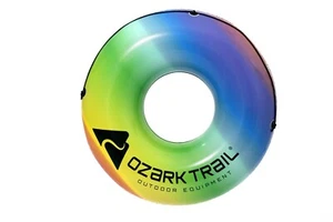 Ozark Trail 45" Multicolor Rainbow River Tube Float, Adult Unisex - Picture 1 of 9