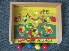 MIGHTY MOUSE VINTAGE SKILL ROLL WITH ORIGINAL BOX