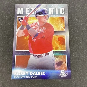 Bobby Dalbec METEORIC Insert Card 2021 Bowman Platinum #MET-20 Prospect Red Sox - Bild 1 von 2