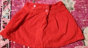 GUC 2014 Gymboree dark orange corduroy girls skirt size 5 fall autumn holiday - Picture 1 of 2
