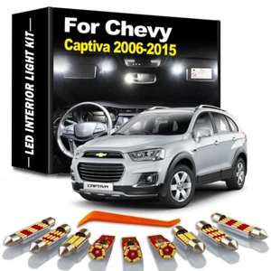 9Pcs Canbus LED Interior Light Kit For Chevy Captiva 2006-2015 Car Accessories - Picture 1 of 8