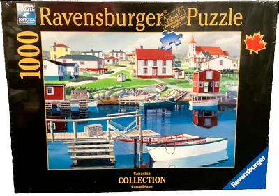 Ravensburger 1000pc Canadian Coll. Green Spond Harbor 2021 Jigsaw Puzzle NIB - Image 1 of 2