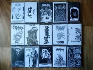 Tapes Lot: Acheron Monstrosity Pyogenesis Immolation Morbid Angel - Picture 1 of 1
