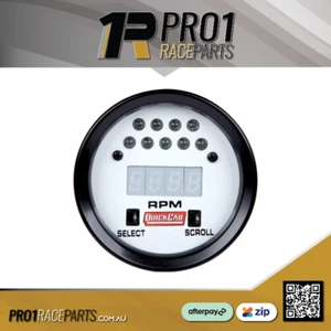 Quickcar QRP611-7010 Tachometer, Extreme, 9990 RPM, Digital, 2-5/8 in Diamete... - Picture 1 of 1